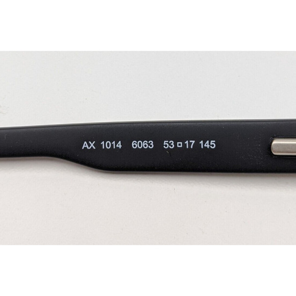 🕶️Armani Exchange AX1014 6063 Eyeglasses 53/17 145 /KAE431🕶️​ - Picture 5 of 9